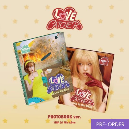 {PRE-ORDER} YENA - 5th Mini Album [LOVE CATCHER] (PHOTOBOOK Ver.)